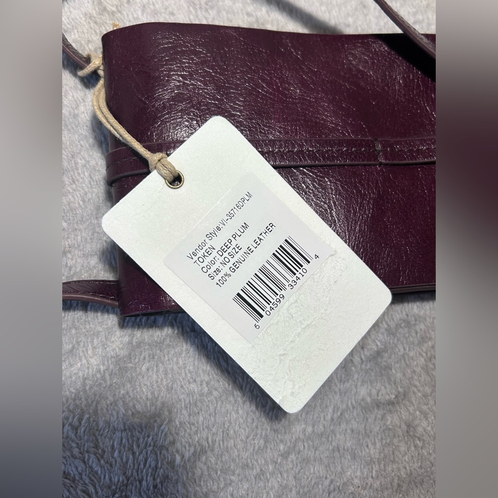 NWT Hobo International Token Genuine Leather Crossbody - Picture 6 of 9